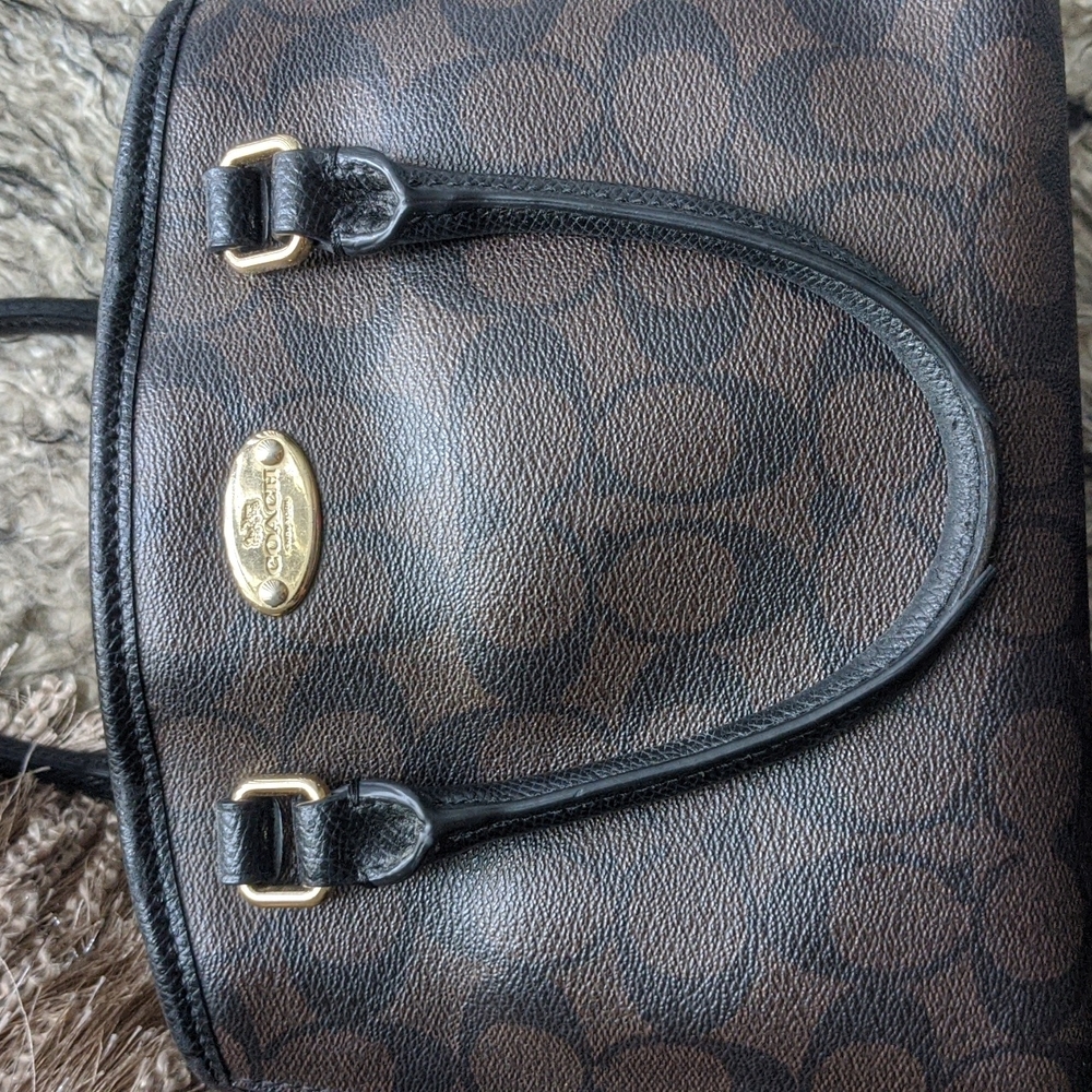 Coach Brown Signature